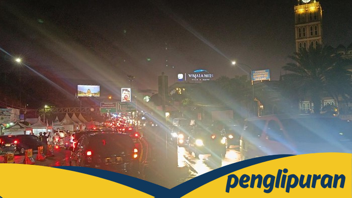 Rekayasa One Way Berakhir, Lalu Lintas Menuju Puncak Bogor Padat Malam Ini - Update 2