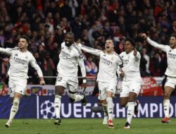 3 Pemain Madrid Terkena Denda UEFA SetelahSelebrasi Heboh di Atletico’s Turf