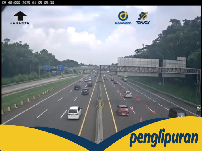Arus Balik Tol Japek Menuju Jakarta, Siap Hadapi Lajur Contraflow di Km 70-47!