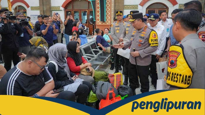 Warga Lelah Balik? Kapolri Sarankan Pakai Kereta Api, Yuk Ikuti!