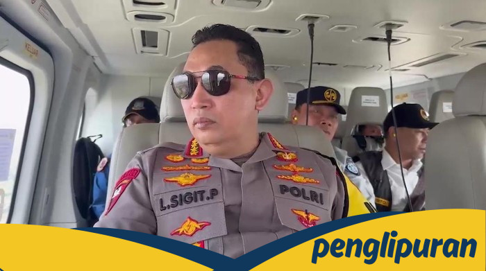 Dari Atas Angkasa, Kapolri Saksikan Ribuan Kendaraan Menempuh Tol Cipali Arah Jakarta!
