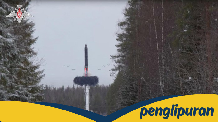 Rudal Rusia Menyapu Ibukota Ukraina, Perang Memanas di Eropa!