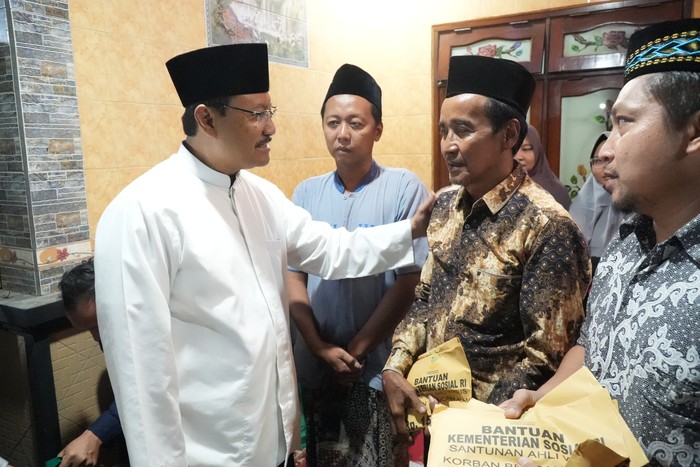 Dukungan Saifullah Yusuf melalui Tahlilan untuk Korban Longsor Mojokerto