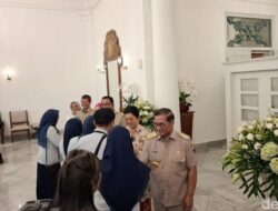 Gelar Halalbihalal, Pramono-Rano Bersama Pegawai Pemprov DKI di Balai Kota