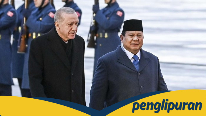 Prabowo dan Erdogan Bersatu Dukung Palestina, Gaza akan Bangkit!