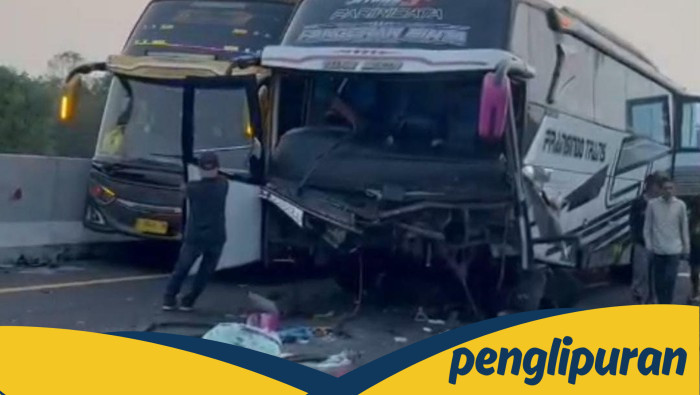 Bus Bonek Rombongan Ambruk di Tol, Korban Meninggal