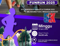 **Melawan Api, Langkah Peduli: Polda Riau Gelar Fun Run Karhutla Besok**