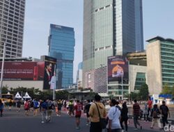 Warga CFD Bundaran HI ‘Bakar Kalori’ dengan Semangat Baru Usai Lebaran