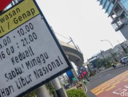 Ganji Genap di Jakarta Ditiadakan saat Libur Wafat Isa Almasih 18 April – Update 1