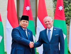 “Momen Emas diplomatik: Prabowo Disambut Raja Abdullah II di Istana Al Husseiniya”