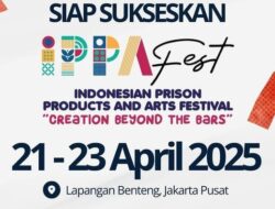 Kementerian Imipas Gelar IPPAFest, Pameran UMKM dan Seni Para Napi, Tantang Stigma Napi!