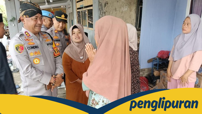 Tragedi Mencekam: Anggota Linmas TPS di Serang Meninggal Jelang PSU, Kapolres Jenguk Keluarga