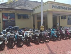 Debt Collector Bogor Kena Razia, 26 Motor Diamankan dan Akan Kembali ke Pemilik