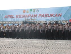 13.701 Polisi Jaga Aman Monas Saat Peringatan Hari Buruh