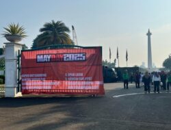 Ribuan Massa Peringati May Day di Monas, Tuntutan Adil Tenagakerja Meninggi