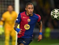[Barcelona Ditahan Inter, Raphinha Lewati Torehan Messi]
