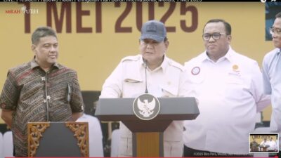 Prabowo: Nama Mirip Kapolri dan Panglima, Tapi Alamat Nggak Diganti