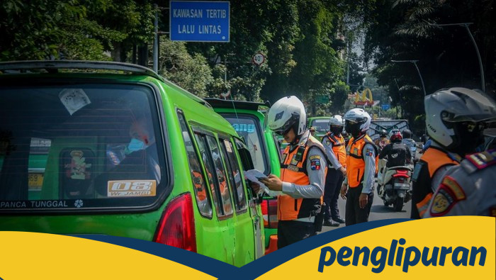 **Puluhan Angkot Langgar Aturan di Bogor, Razia Tangkap 10 Unit Mobil Ditahan!**