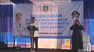 Pendidikan Merata, Banten Perkenalkan SMA Swasta Gratis di Hari Hardiknas