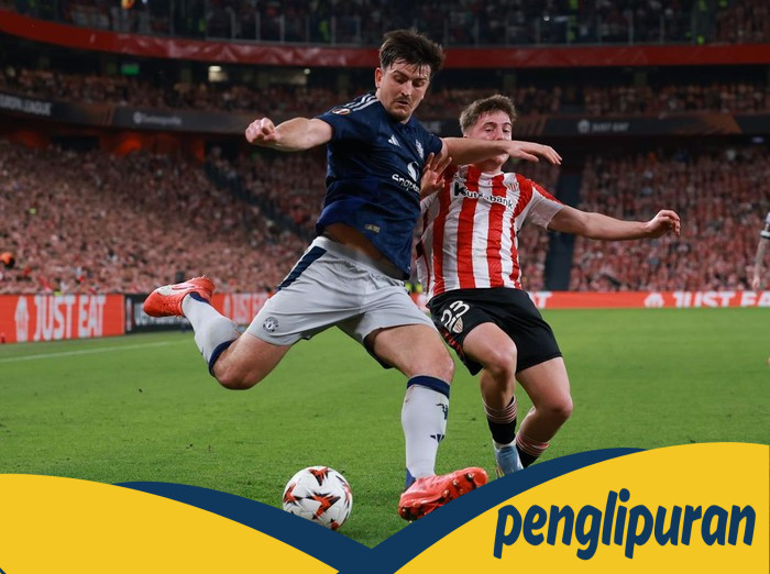 Aksi Harrydinho, Saat Maguire 'Kesurupan' Ronaldinho Jadi Winger MU, MU Menang 3-0 di Bilbao