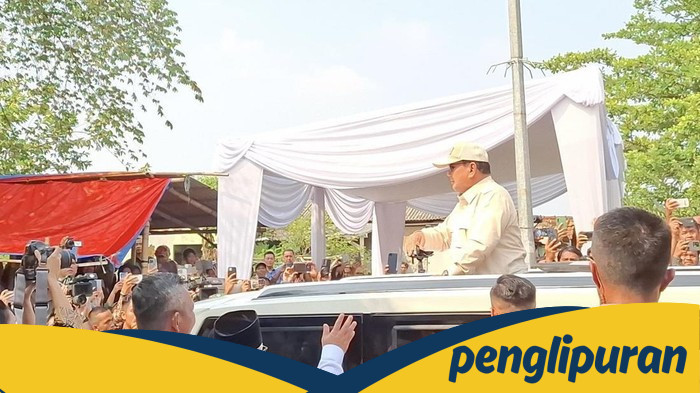 Prabowo ke SDN Cimahpar 5 Bogor, Siswa Antusias di Hari Pendidikan Nasional