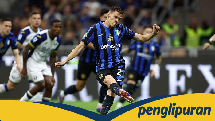 Inter Vs Verona: Penalti Asllani Menangkan Si Ular dalam Pertempuran Sengit