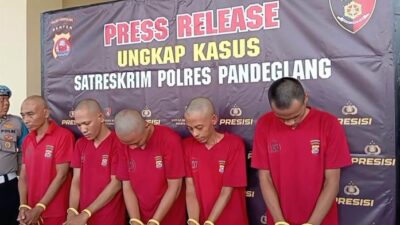 30 Kali Beraksi, Komplotan Pencuri Motor di Pandeglang Ditangkap Polisi!