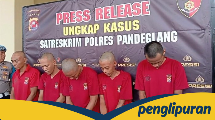 30 Kali Beraksi, Komplotan Pencuri Motor di Pandeglang Ditangkap Polisi!