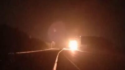 Truk TNI Diduga Angkut Amunisi Terbakar di Tol Gempol, Ledakan Terjadi di tengah Malam