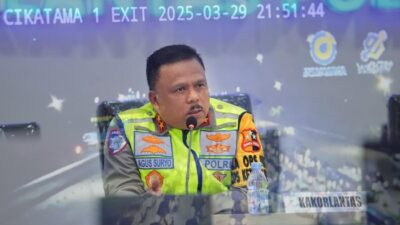 Mudik 2025, Prabowo Terima Kasih dari Kakorlantas
