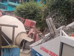 **Tragedi di Bogor: Truk Molen Terguling, Rumah Warga Dihancurkan**