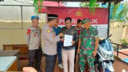 Polsek Ciputat Timur Tegakkan Hukum, Motor Curian Kembali ke Pemilik