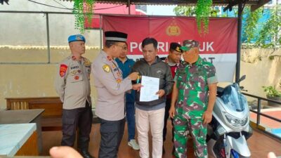 Polsek Ciputat Timur Tegakkan Hukum, Motor Curian Kembali ke Pemilik