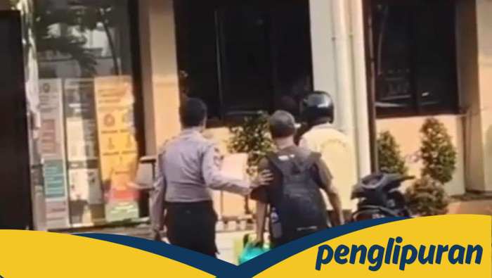 Kakek Andi, Ngadu Habis Ongkos ke Polisi, Disewakan Ojol untuk Pulang