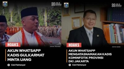 Nama 2 Kadis Jakarta Dicatut, Waspada dari Penipuan WA!