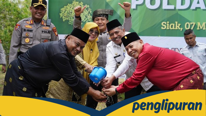 Dukungan Bupati Siak Terpilih bagi Kapolda Riau, Sebut Polisi 'Hijau'