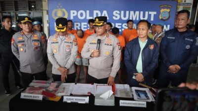 Operasi Berdarah! Polrestabes Medan Bekuk 80 Preman, 71 Jukir Liar
