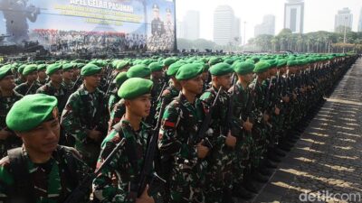 Prajurit TNI Hadir untuk Keamanan Kejaksaan, Indonesia Bersatu!