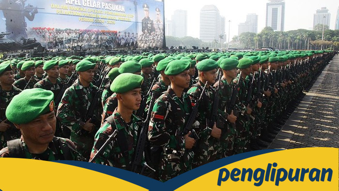 Prajurit TNI Hadir untuk Keamanan Kejaksaan, Indonesia Bersatu!