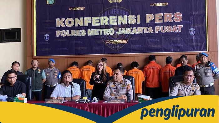 9 Pria Ditangkap Polisi di Jakpus, Dituduh Pungli Rp 20 Ribu