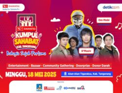 Gratis! D’Masiv akan Hadir di Daihatsu Kumpul Sahabat Kabupaten Tangerang – Update 2