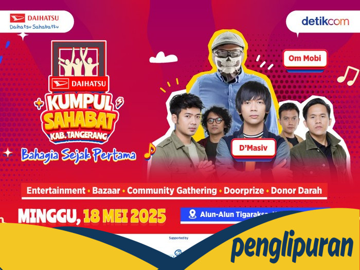 Gratis! D'Masiv akan Hadir di Daihatsu Kumpul Sahabat Kabupaten Tangerang - Update 2