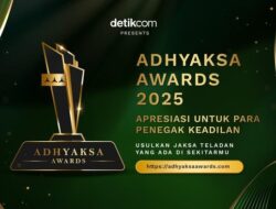 Bertambah, Berikut 7 Nominasi Adhyaksa Awards 2025 – Update 2