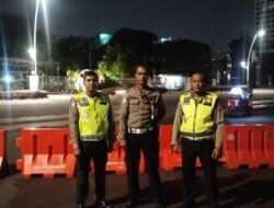 Dalam Upaya Cegah Balap Liar, Polisi Tutup Lalu Lintas di Kawasan Monas