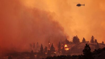 Kebakaran Hebat Landa Hutan di Kanada: 2 Orang Tewas-Ribuan Warga Mengungsi – Update 1