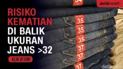 Ukuran Celana Jeans yang Tidak Disadari Bisa Jadi Penyebab Meninggal Dunia, Ini Faktanya!