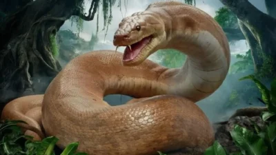 **Ngeri! Fosil Ular Raksasa 15 Meter Ditemukan di India, Ancam Rekor Titanoboa?**