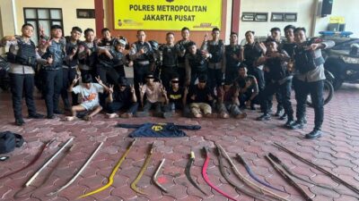 6 Remaja Ancam Tawuran di Kramat Senen, Bawa Celurit hingga Tongkat Besi!