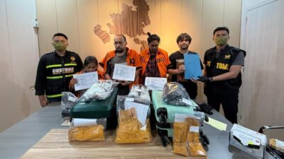 Bareskrim Bongkar Pengiriman 2 Kg Sabu di Batam, 3 Orang Ditangkap – Update 1