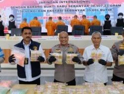 Skandal Narkoba Rp46 M, Polda Riau Amankan 5 Kurir dalam Operasi Besar